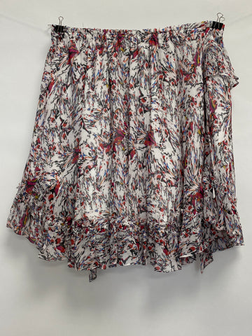 Iro Mini Floral Print Skirt