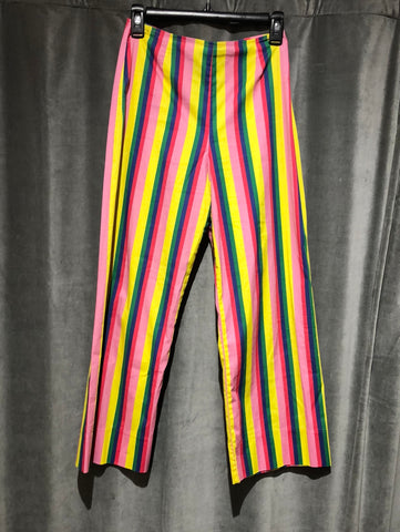 STAUD Multi-color cotton stripped pant