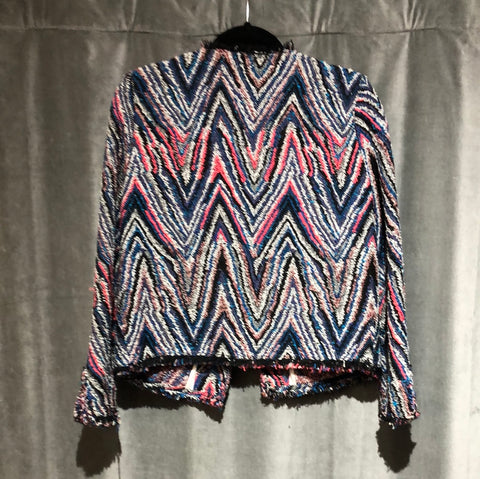 IRO Multicolored Tweed ZigZag Blazer