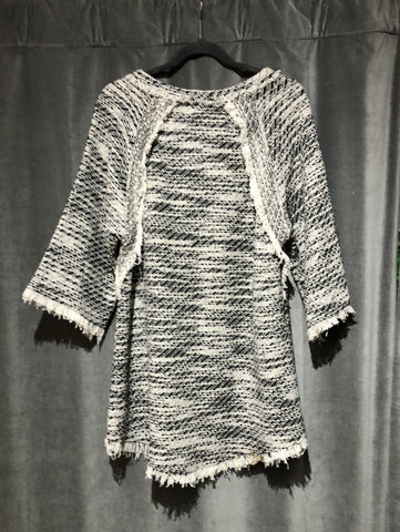 IRO Black and white Tweed 3/4 sleeve dress