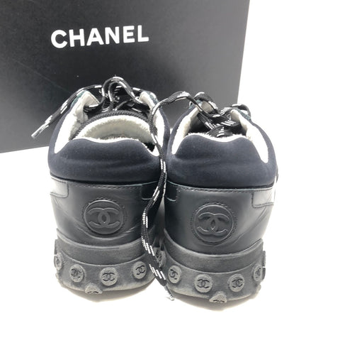 Chanel Black and White Sneaker
