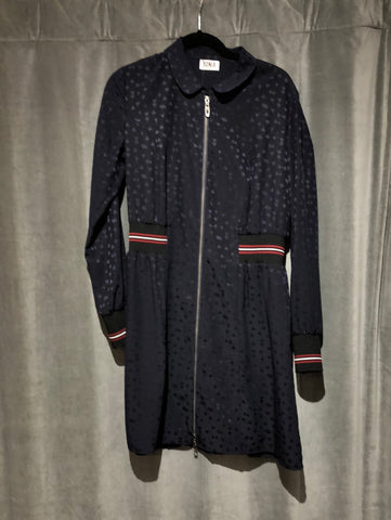 Sonia by Sonia Rykeil Navy long Sleeve Card Suits Dress