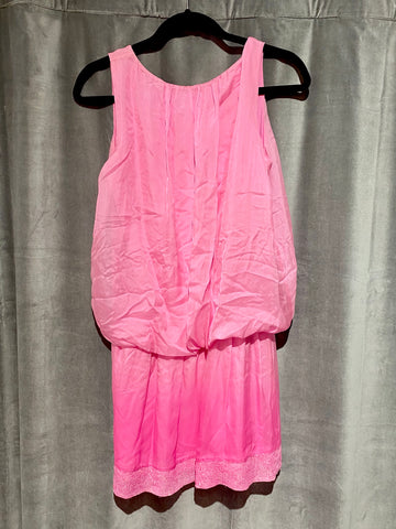 Marc Aurel hombre Pink Sleeveless Dress with sequin bottom