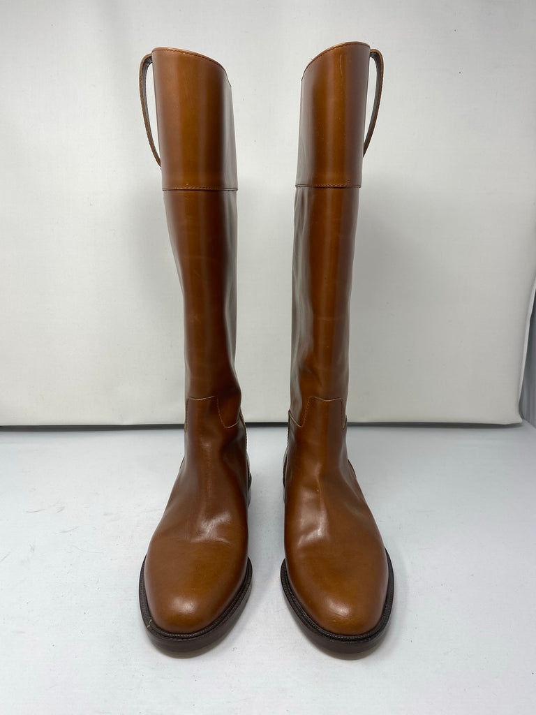 Michael Kors Leather Riding Boot