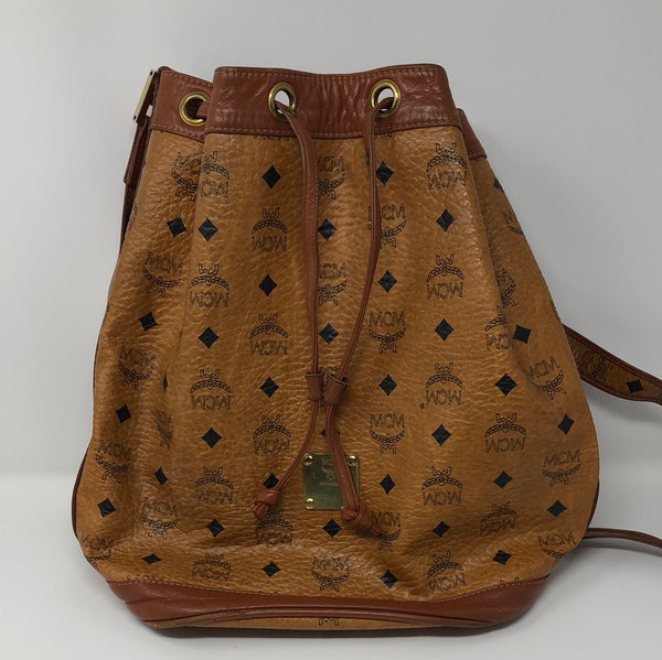 Vintage: MCM Leather Bucket Bag