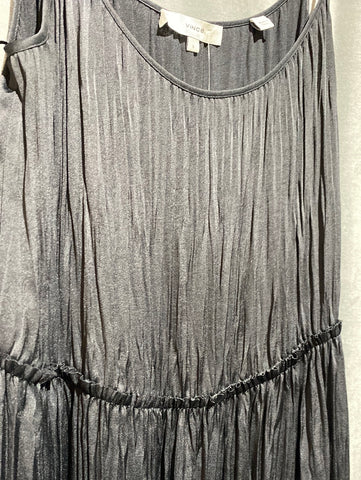 Vince Black Spaghetti Strap Maxi Dress