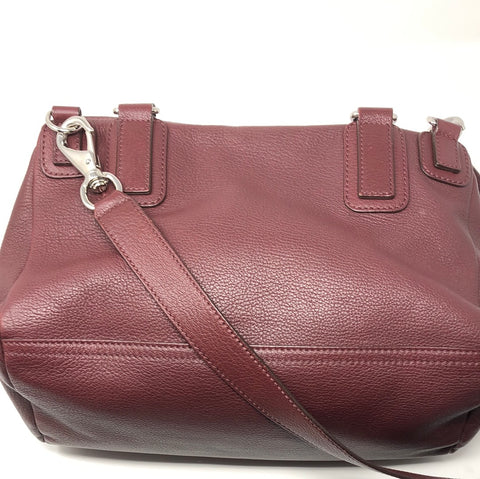 GIVENCHY Medium Burgundy Pandora Bag
