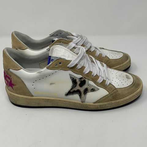 Golden Goose BALLSTAR Leopard Star Sneaker