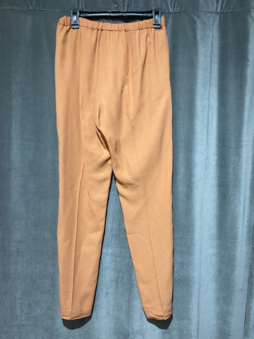 Dries Van Noten Muted Orange Elastic Waist Pants
