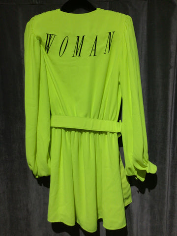 OFF WHITE C/O VIRGIL ABLOH Neon Belted WOMAN Dress