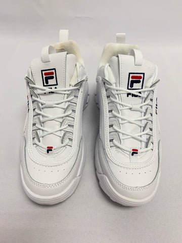 FILA 'Disrupter II' Whie Leather Sneaker