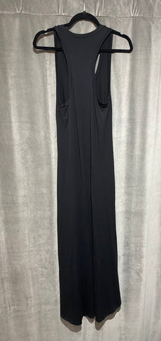 Splendid Black Cotton Racerback Maxi Dress