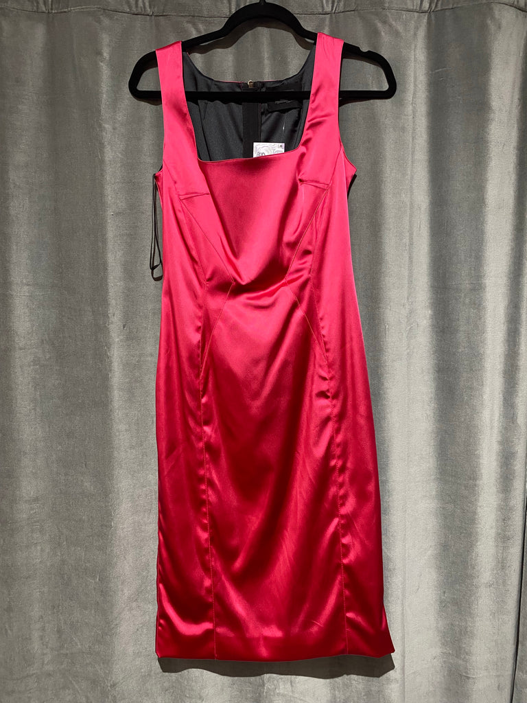 Dolce & Gabbana Sleeveless Hot Pink Straight Dress