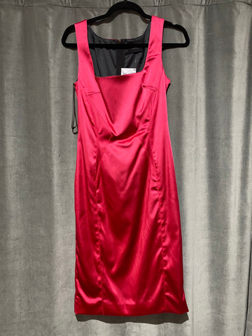 Dolce & Gabbana Sleeveless Hot Pink Straight Dress