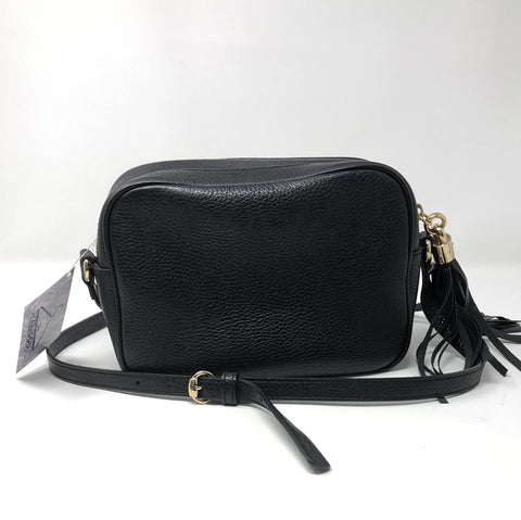 Gucci Black Soho Small Leather Disco Bag