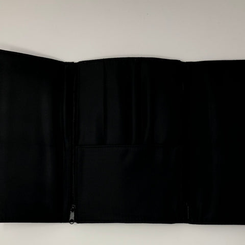 Vintage: Chanel Beaute Black Tri- Fold Brush Holder