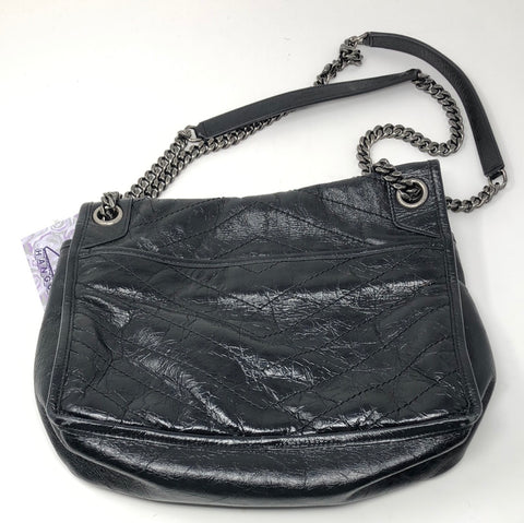 Saint Laurent Medium Niki Leather Crossbody Bag