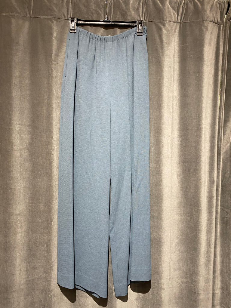 The Row Slate Blue Elastic Top Full Pant