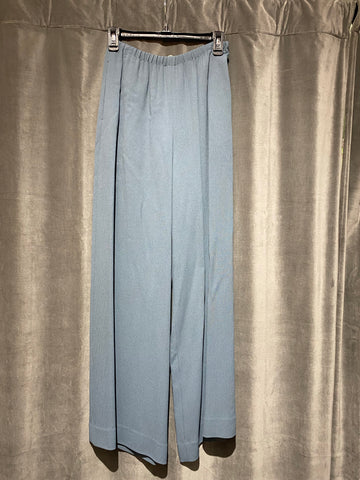 The Row Slate Blue Elastic Top Full Pant