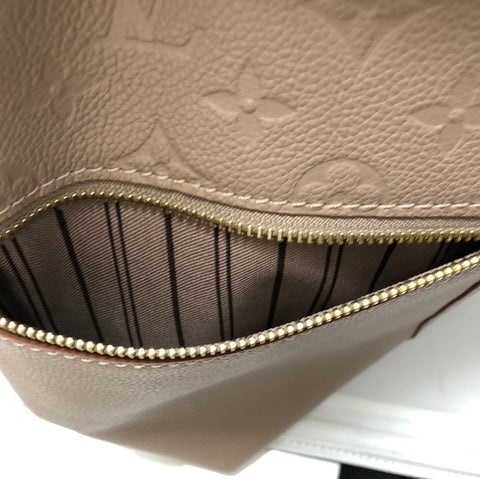 LOUIS VUITTON 'Melie' Beige Monogram Empreinte Leather Hobo Bag – The  Hangout