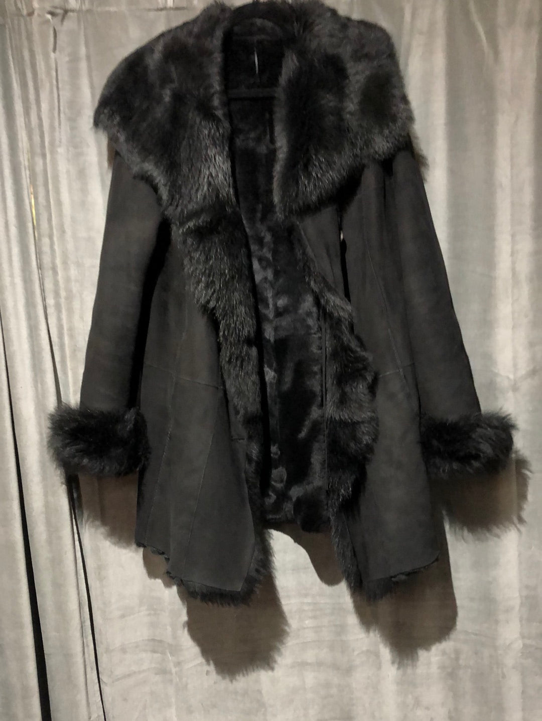 Hide society sale shearling coat