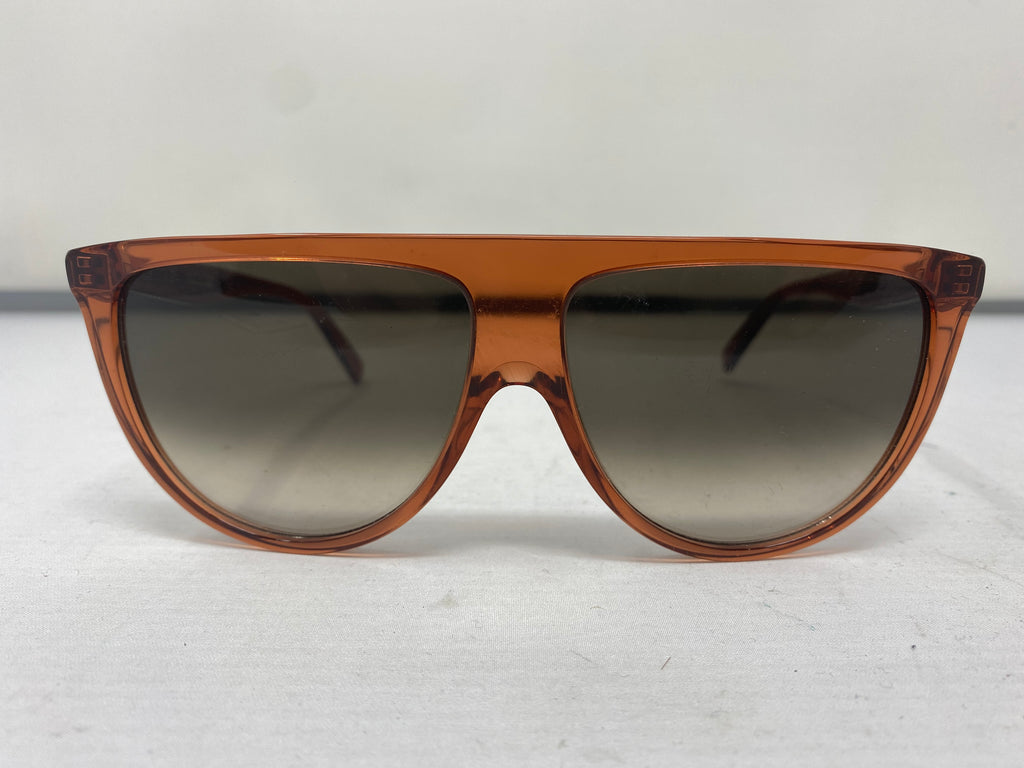 Celine Acetate Large Burnt Orange Sunnies
