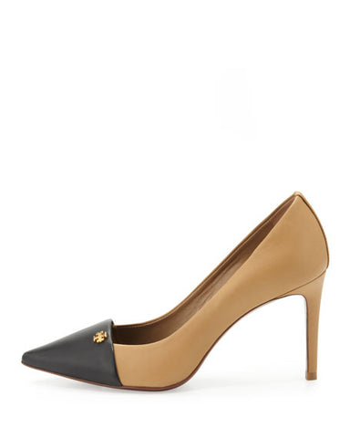 Tory Burch Crawford color Block Point Heel